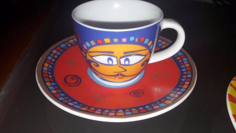 colecção de chávenas de café