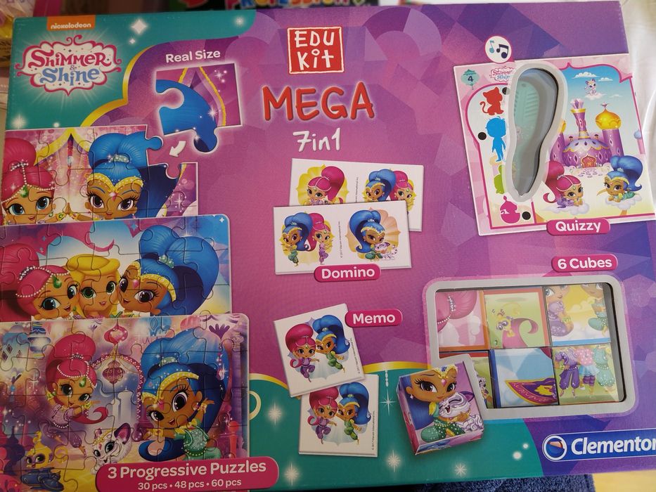 Jogos desenvolvimento Edukit Mega 7in1 Shimmer&Shine