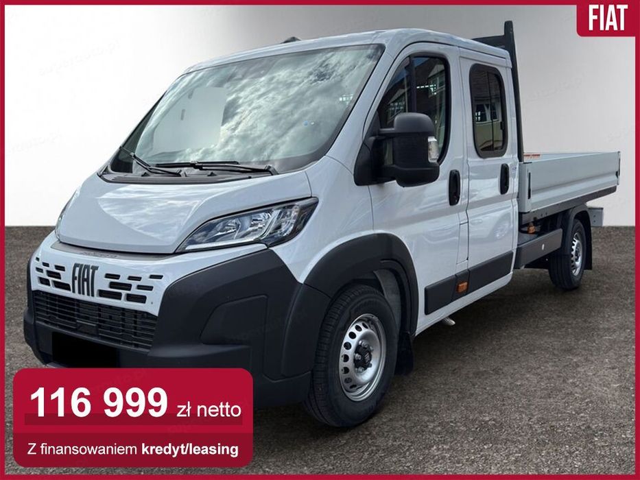 Fiat Ducato L4 Zabudowa Brygadowa + Skrzynia 2.2 140KM  Radio 7" !! Kamera Cofania !! Wzmocnione Zawieszenie !!