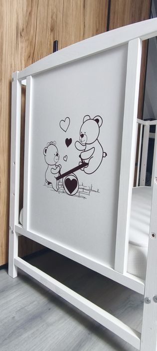 Łóżeczko 120x60 stan bardzo dobry