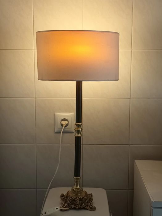 Candeeiro de mesa vintage- estilo barroco