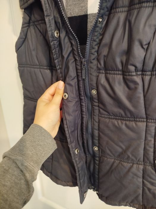 Bezrękawnik damski z kapturem M/L