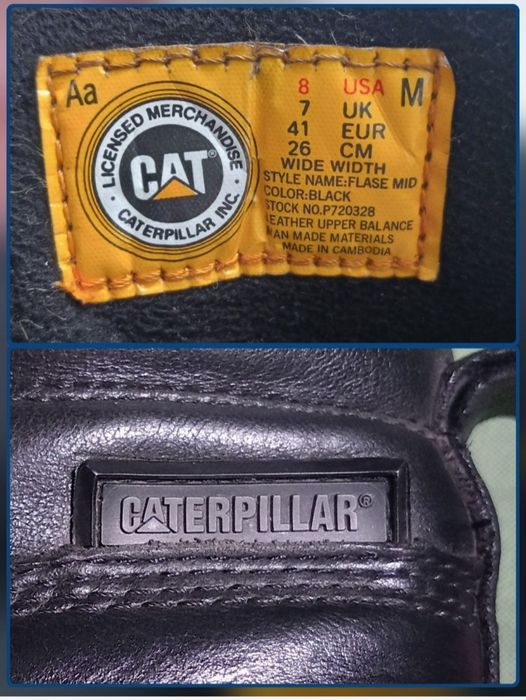 Черевики-CAT-розмір 41-42