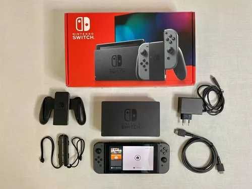 Nintendo swith V2 Cinzento