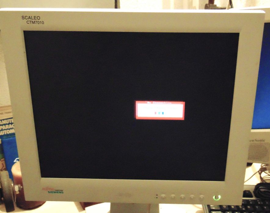 Two FUJITSU Siemens and VIEWSONIC Monitors + Two HP Keyboards.64550965673858121