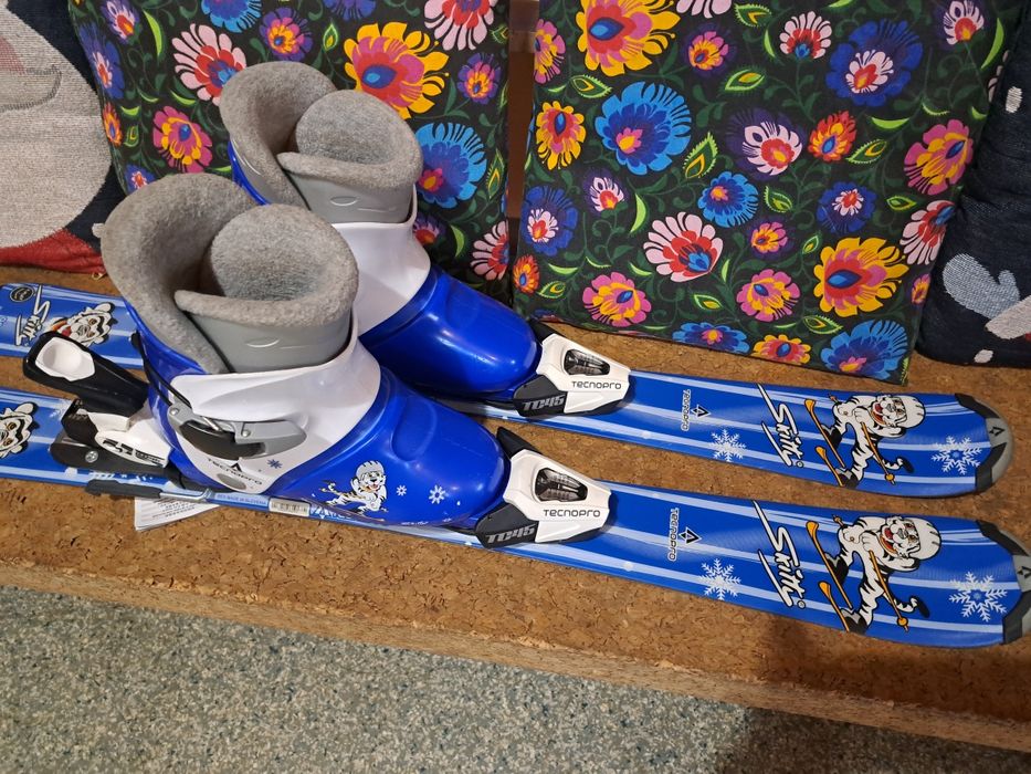 komplet narty Tecno Pro Skitty 90 cm + buty 33