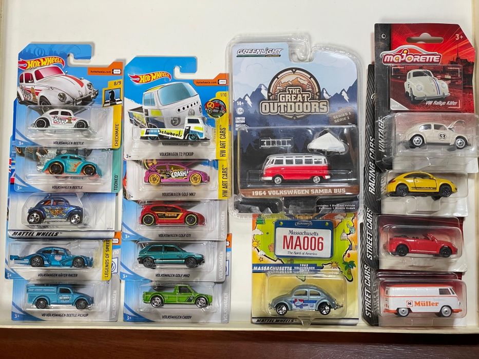 Volkswagen Lote Hot Wheels GreenLight Matchbox Majorette