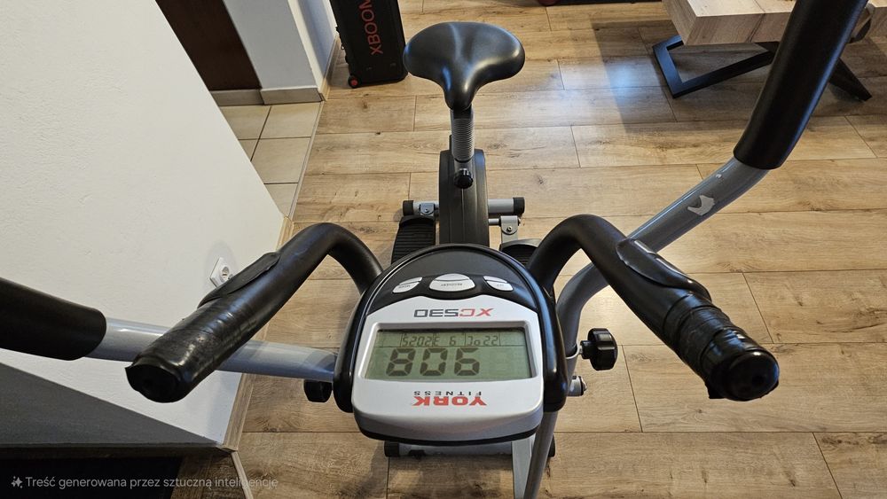 Orbitrek, trenażer,  rower York Fitness xc530