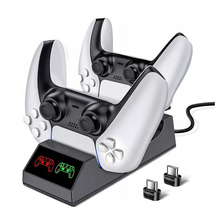 Stacja ładująca do padów DualSense PlayStation 5 ładowanie 2