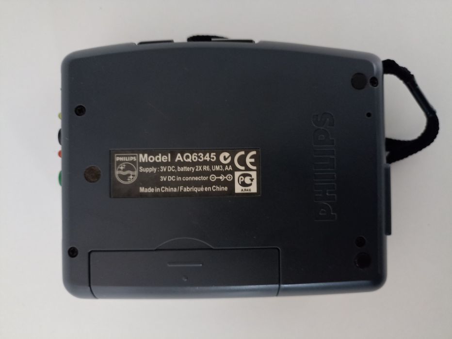 Walkman Philips recorder (não funciona)
