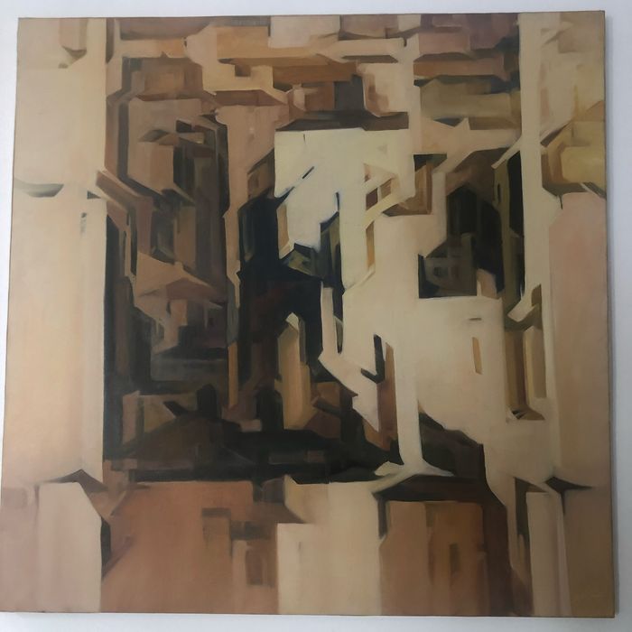 Casario em tons de terra