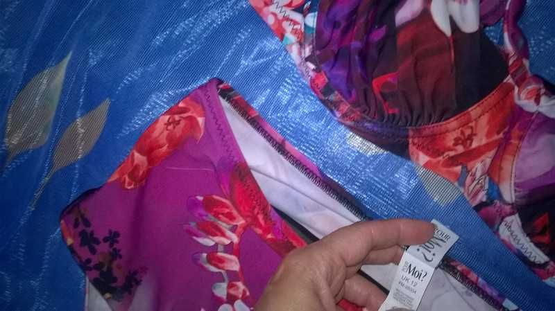 bikini w kwiaty rozmiar 40 D