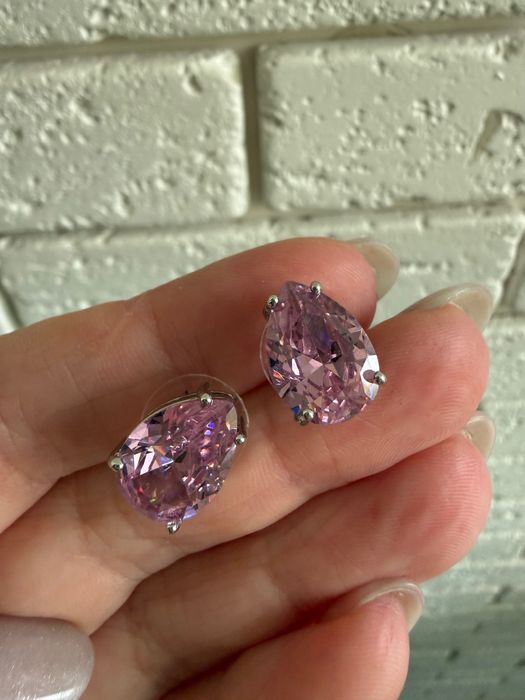 Оригінальні сережки Swarovski gema