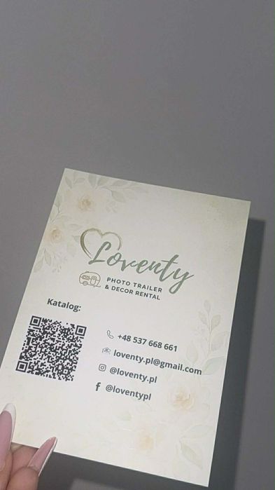 Bon, voucher, karta podarunkowa Loventy