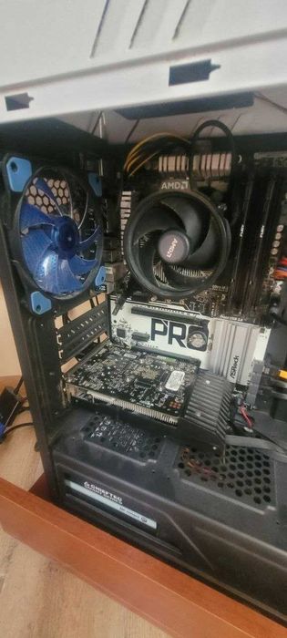 ПК AMD Ryzen 5 2600X, 4074 MHz, NVIDIA GeForce GTX 1050 Ti  4 Гб, 16 Гб DDR4, SSD 120 Гб
