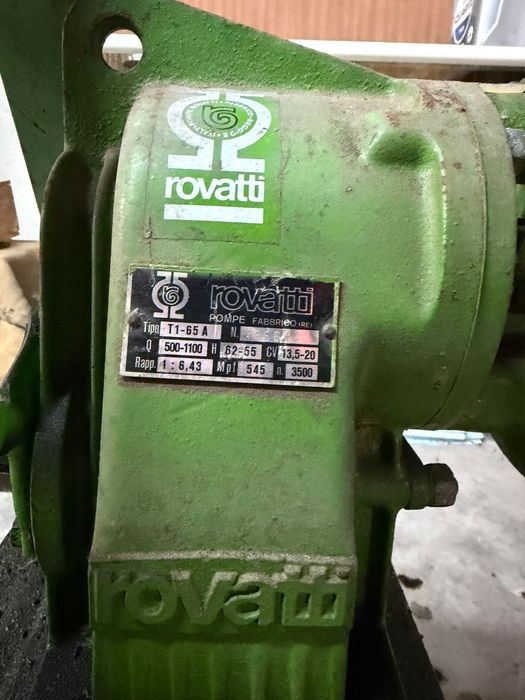 Bomba de rega de elevação