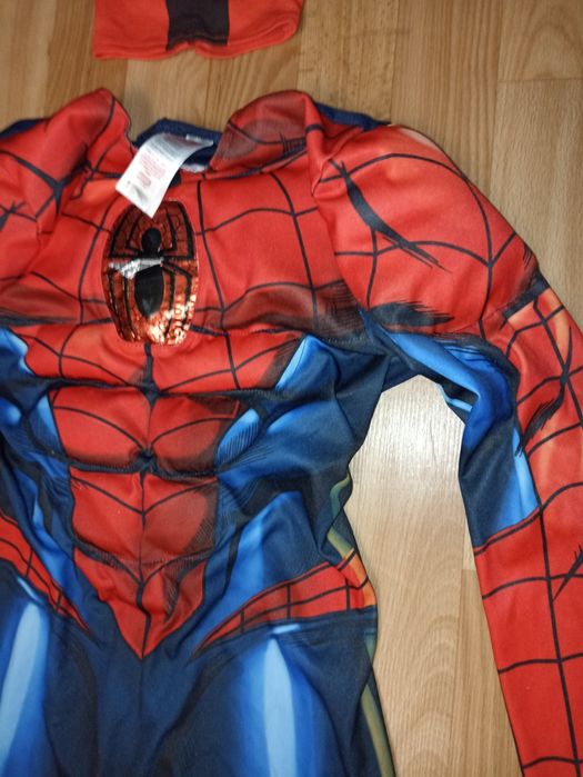 Карнавальный костюм Человек Паук, Spider Man с мускулами от 6-9 лет