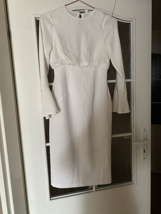 Biała sukienka xs asos