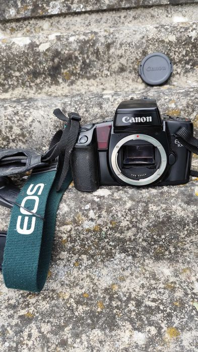 Lentes e máquina fotográfica da Cannon