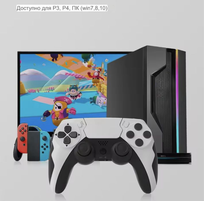 Бездротовий геймпад GAMINJA P48 для PS4/PS3, PC