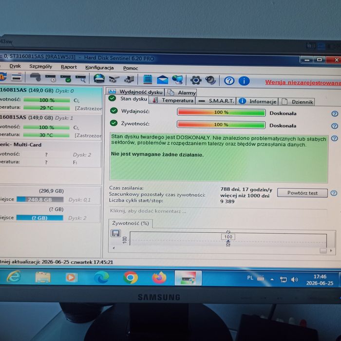 Sprawny komputer: AMD PRO A10-8750B 4x3,6GHz/RAM4/HDD320
