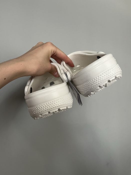 Крокси білі crocs classic 40 41 нові уцінка