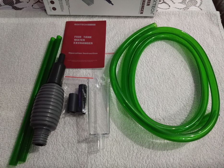 DOXTECH BT-600 syfon próżniowy do akwarium 3w1 Wysyłka
