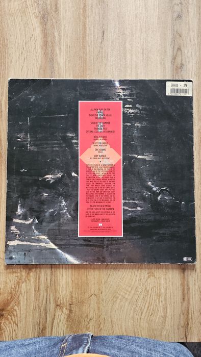 Vinil LP Manowar Sign of the hammer