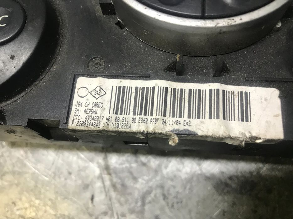 COMANDO SOFAGEM / AC RENAULT SCENIC II / MEGANE II 8200344842