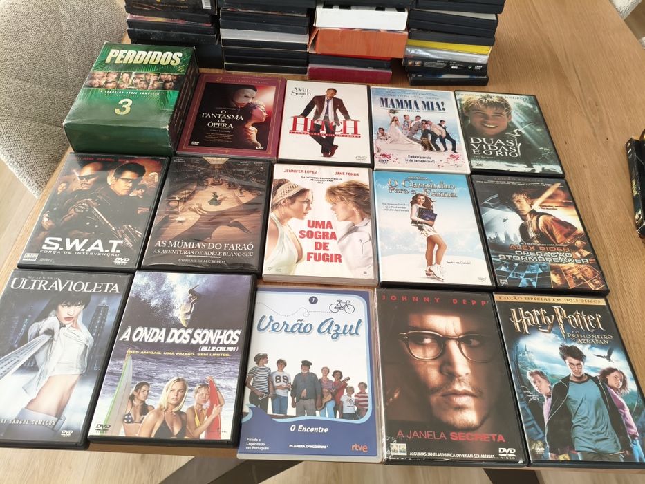 Conjunto de DVDS