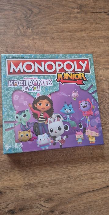 Nickelodeon monopoly Koci domek Gabi junior 5+ gra dla dzieci