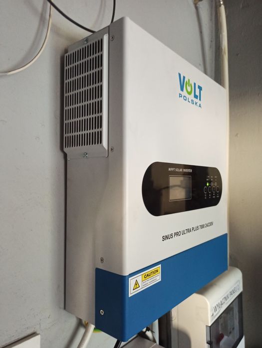 Inwerter Volt Polska Sinus PRO Ultra 7000 24/230V | Gwarancja | Stan Idealny (+ GRATIS!)
