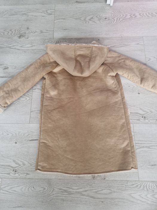 płaszczyk kożuch dziewczęcy 140