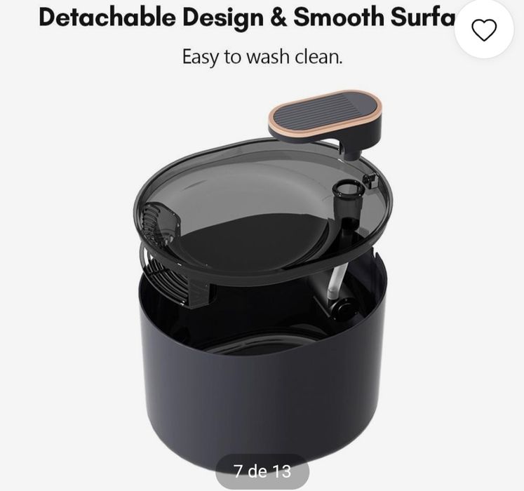 Fonte de água automático para pets