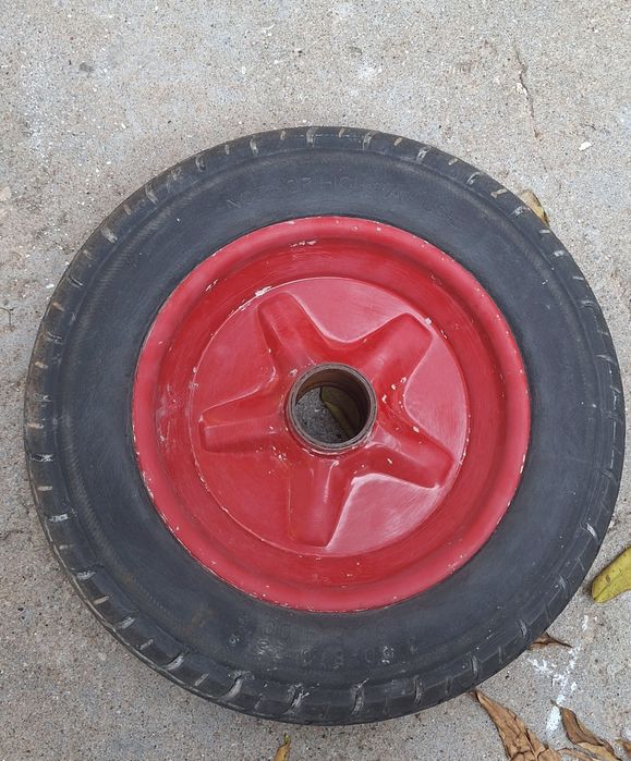 Carrinho de mão para reparação