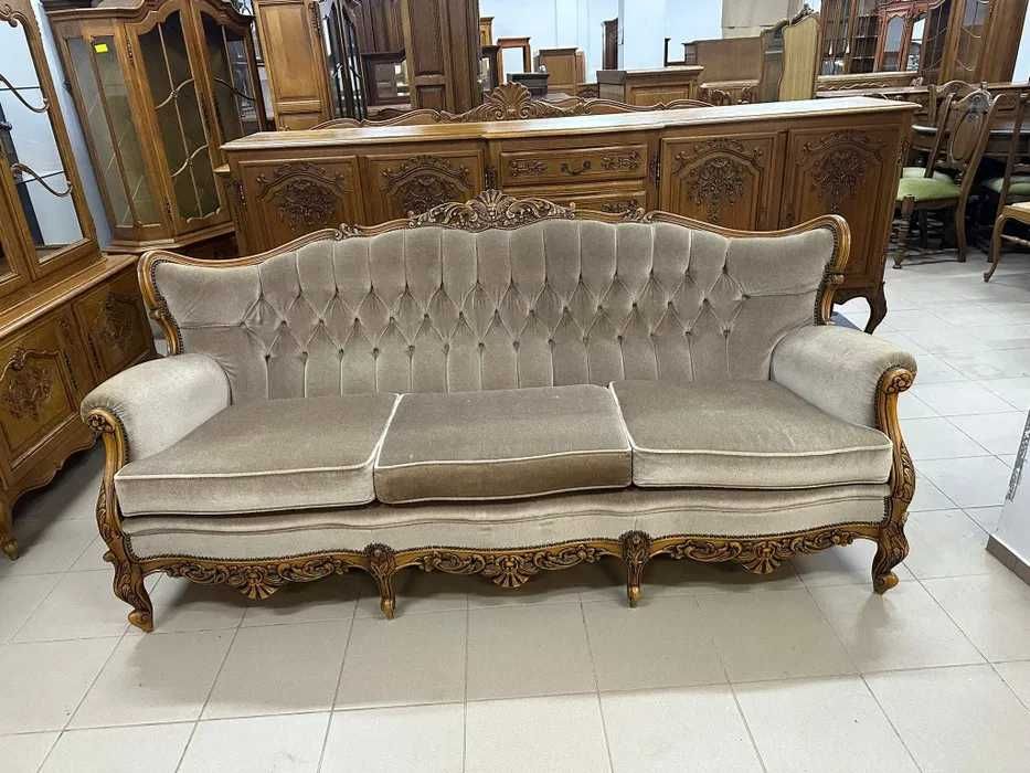 Zestaw, komplet wypoczynkowy w stylu ludwikowskim. Transport cały kraj