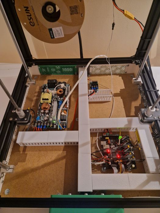 Ender 5 Plus Ulepszona + Filamenty + Części zamienne