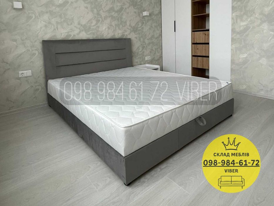 Кровать "Подиум 25" 160х200 В СПАЛЬНЮ. Кровать с матрасом