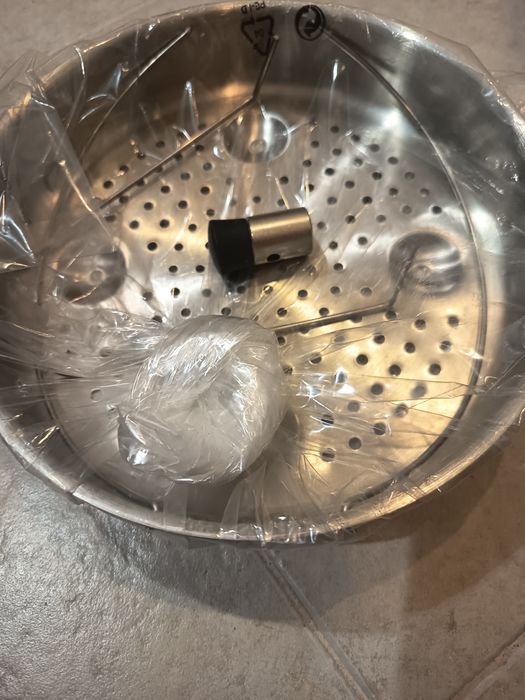 Panela de pressão de 8litros,, inox, marca Silampos.