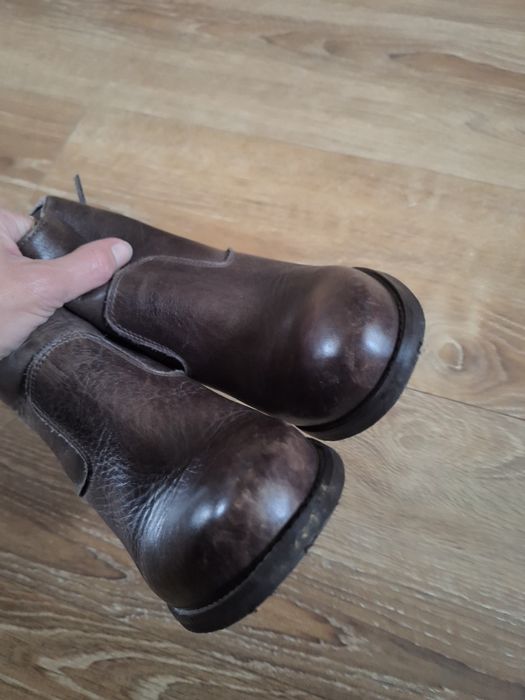 Botki skóra naturalna rozmiar 38