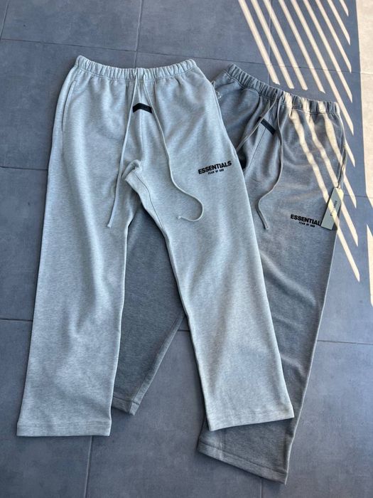 ‼️РОЗПРОДАЖ‼️ Штани Спортивні Essentials  (Fog,фог,есеншл,baggy)