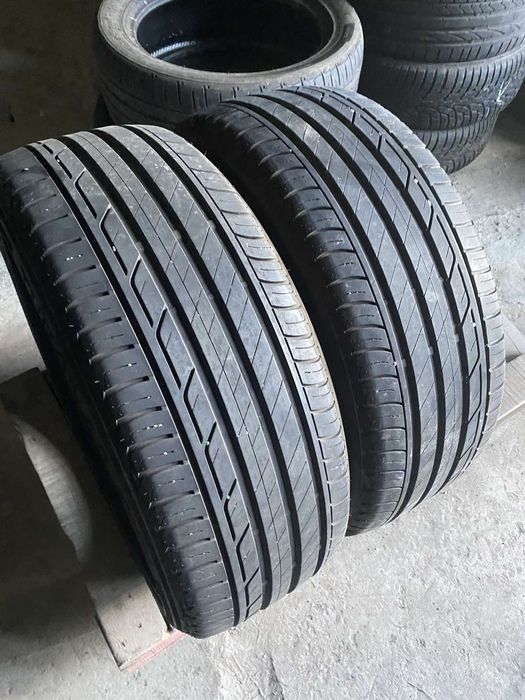 215.50.18 Bridgestone 2шт лето БУ склад шины резина из Европы Шиномонт