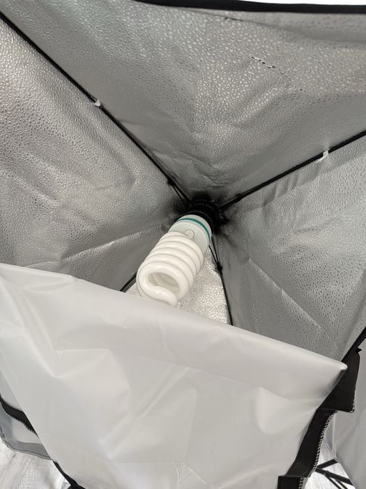 Zestaw studyjny 2x softbox 50x70 cm 800w białe tło 1,6x5 m do zdjęć