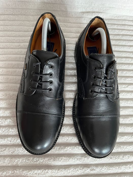 Venturini męskie skórzane półbuty trzewiki 42