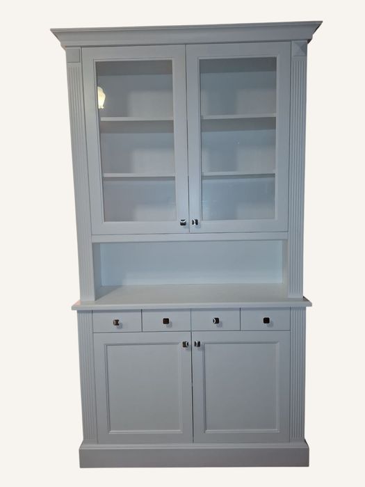 Kredens biały oświetlenie LED