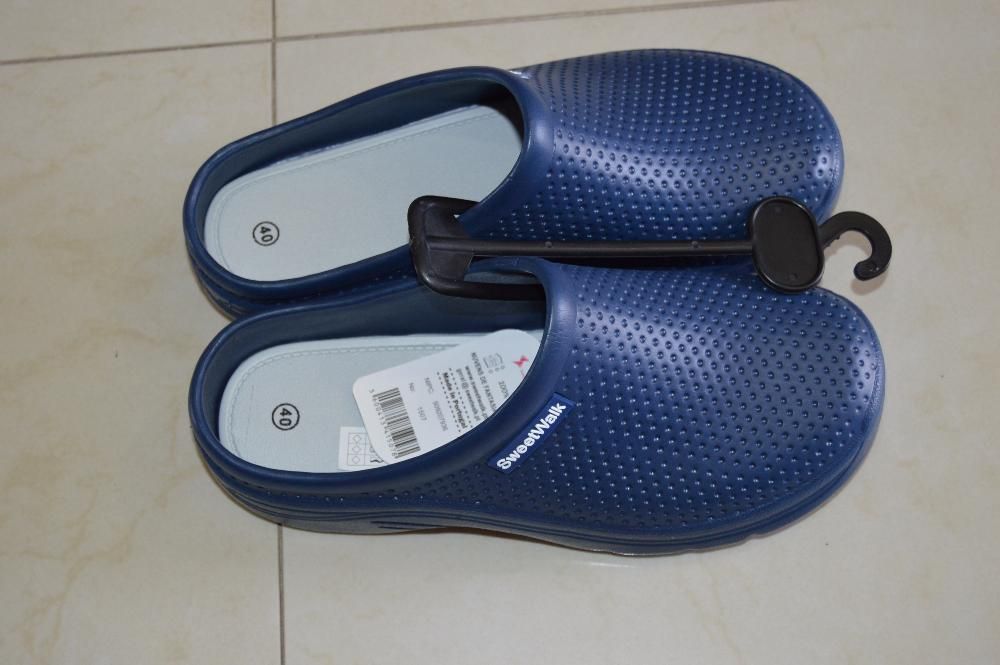 Sapatos -Crooks de adulto pretos, marinho e branco