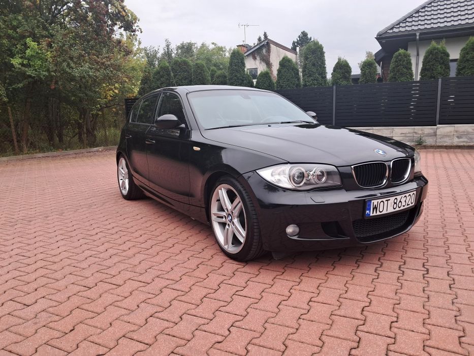 BMW E87 120d 177KM  *M Pakiet*Czarna*Alu 18*