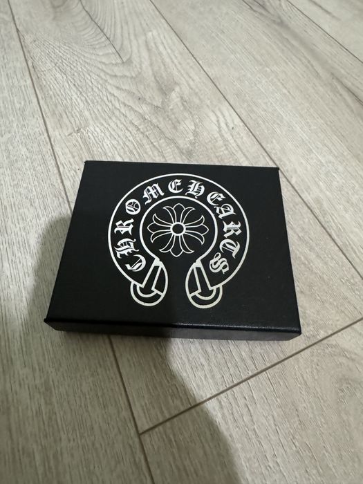 Гаманець чорний Chrome Hearts