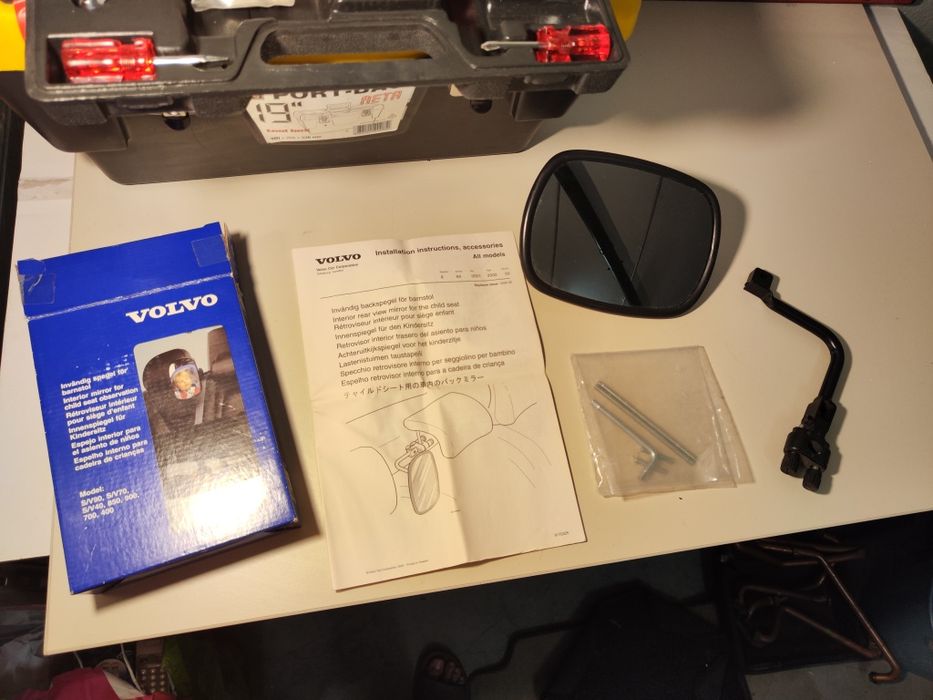 Espelho retrovisor para cadeira auto de criança