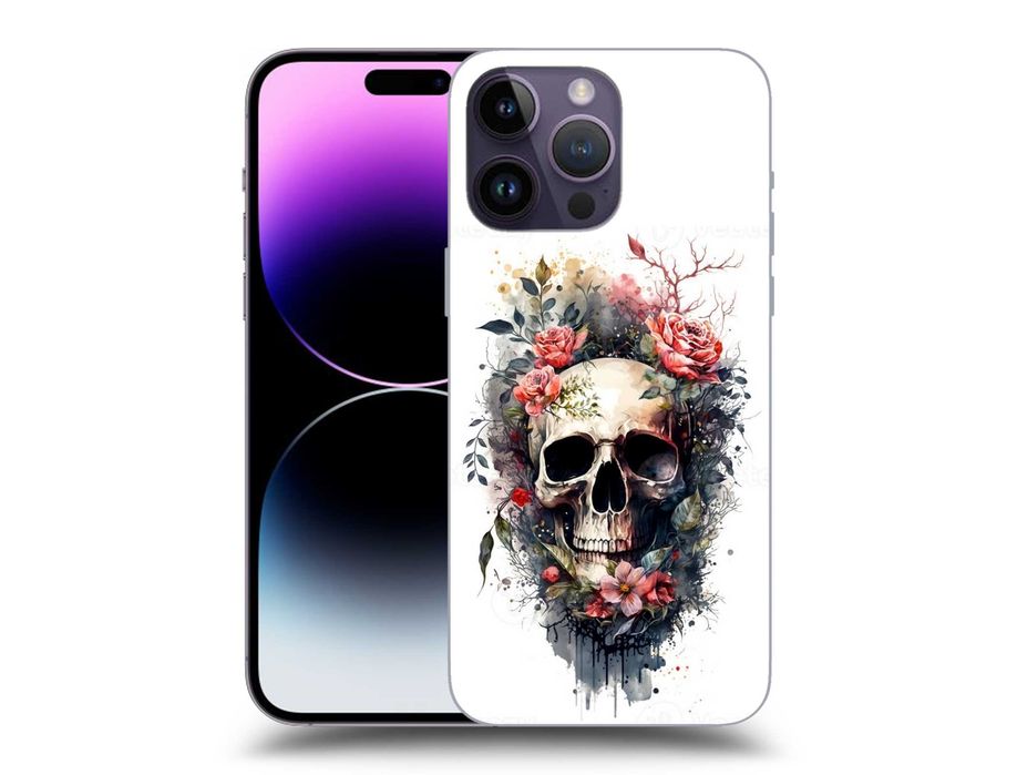 Etui na telefon case iPhone Samsung Huawei Xiaomi Motorola Skull